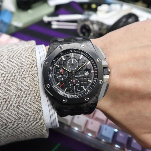 2nd image of Audemars Piguet  Audemars Piguet Royal Oak Offshore Carbon Wristwatch, PreOwned condition