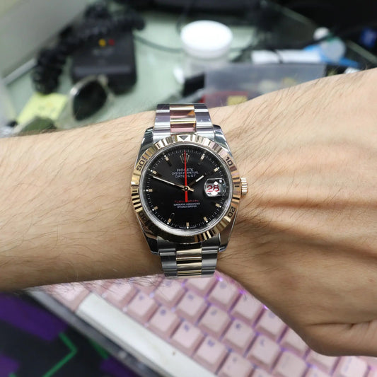 2nd image of Rolex Datejust Turn-O-Graph Wristwatch, PreOwned condition
