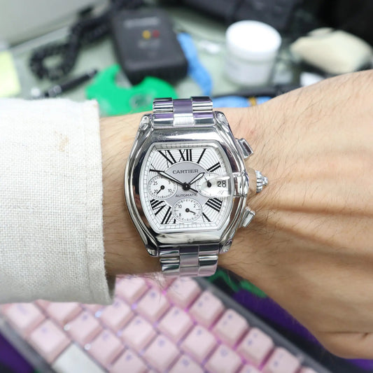 2nd image of Cartier Cartier Roadster XL Wristwatch, PreOwned condition