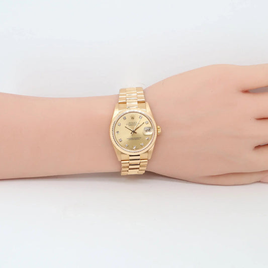 2nd image of Rolex Datejust Wristwatch, PreOwned condition