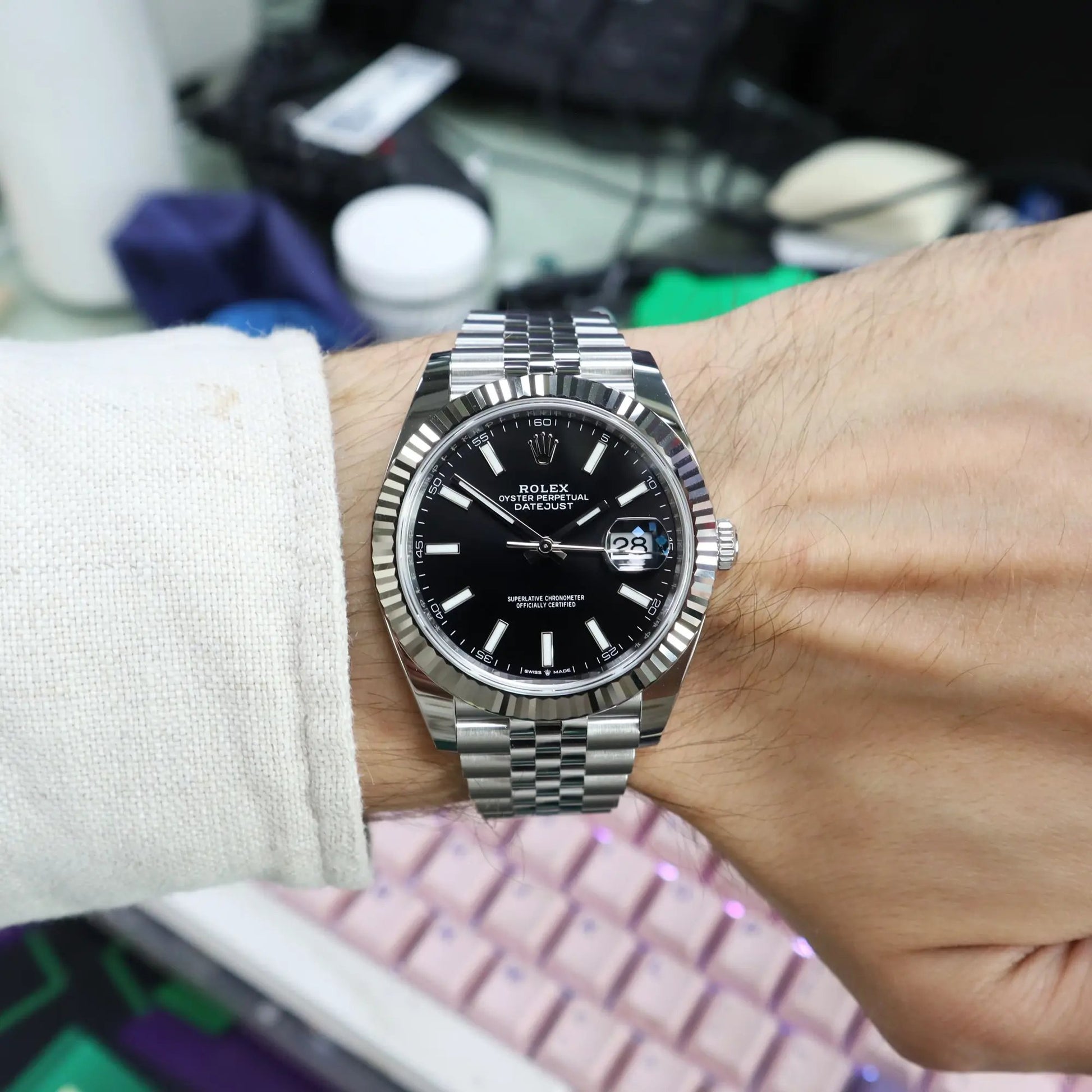 2nd image of Rolex Rolex Datejust 126334 Wristwatch, New condition