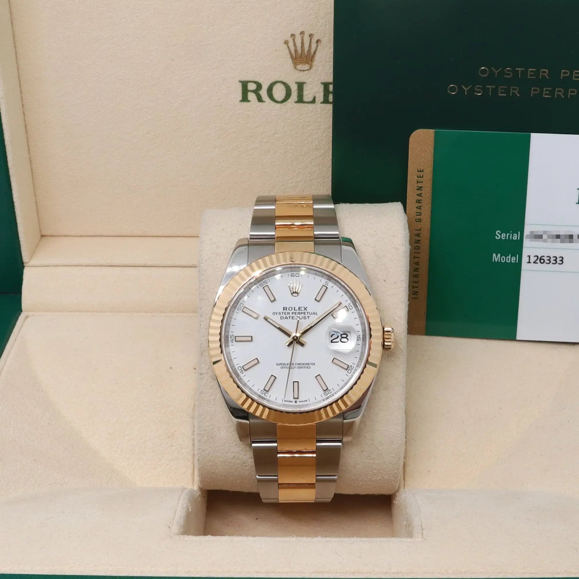 3rd image of Rolex  Rolex Datejust 126333 Wristwatch, PreOwned condition