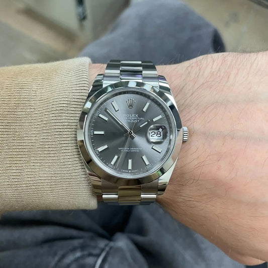 2nd image of Rolex Rolex Datejust 126300 Wristwatch, PreOwned condition