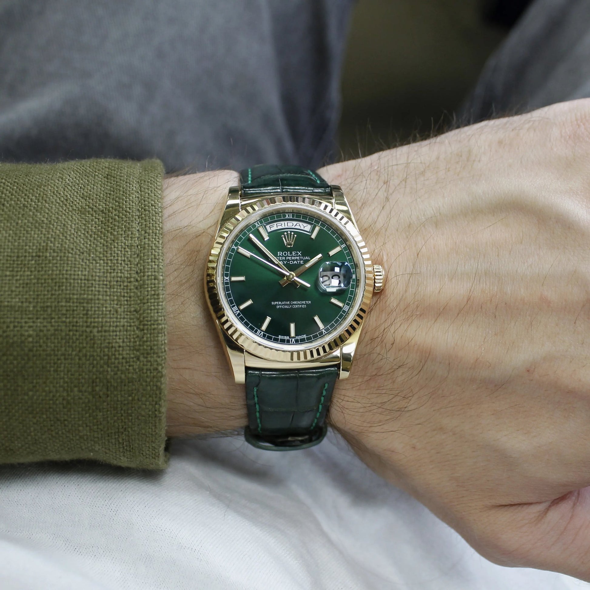 2nd image of Rolex Rolex Day-Date 118138 Wristwatch, PreOwned condition