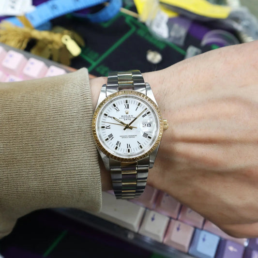 2nd image of Rolex Rolex Date Wristwatch, PreOwned condition