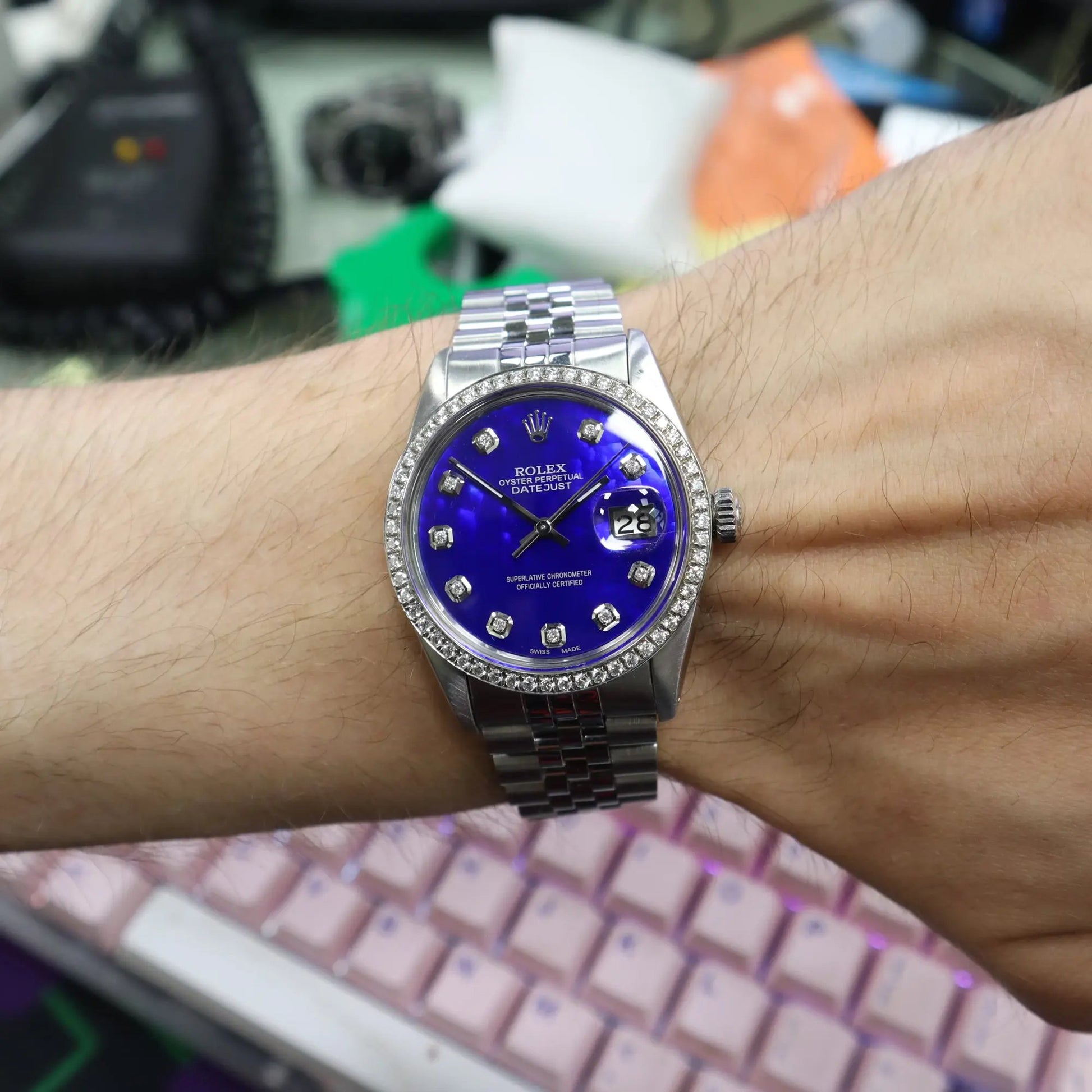 2nd image of Rolex Rolex Datejust 16030 Wristwatch, PreOwned condition