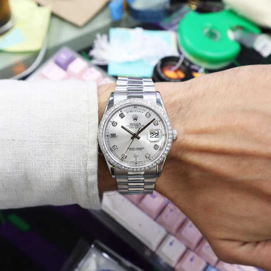 2nd image of Rolex Day-Date Wristwatch, PreOwned condition
