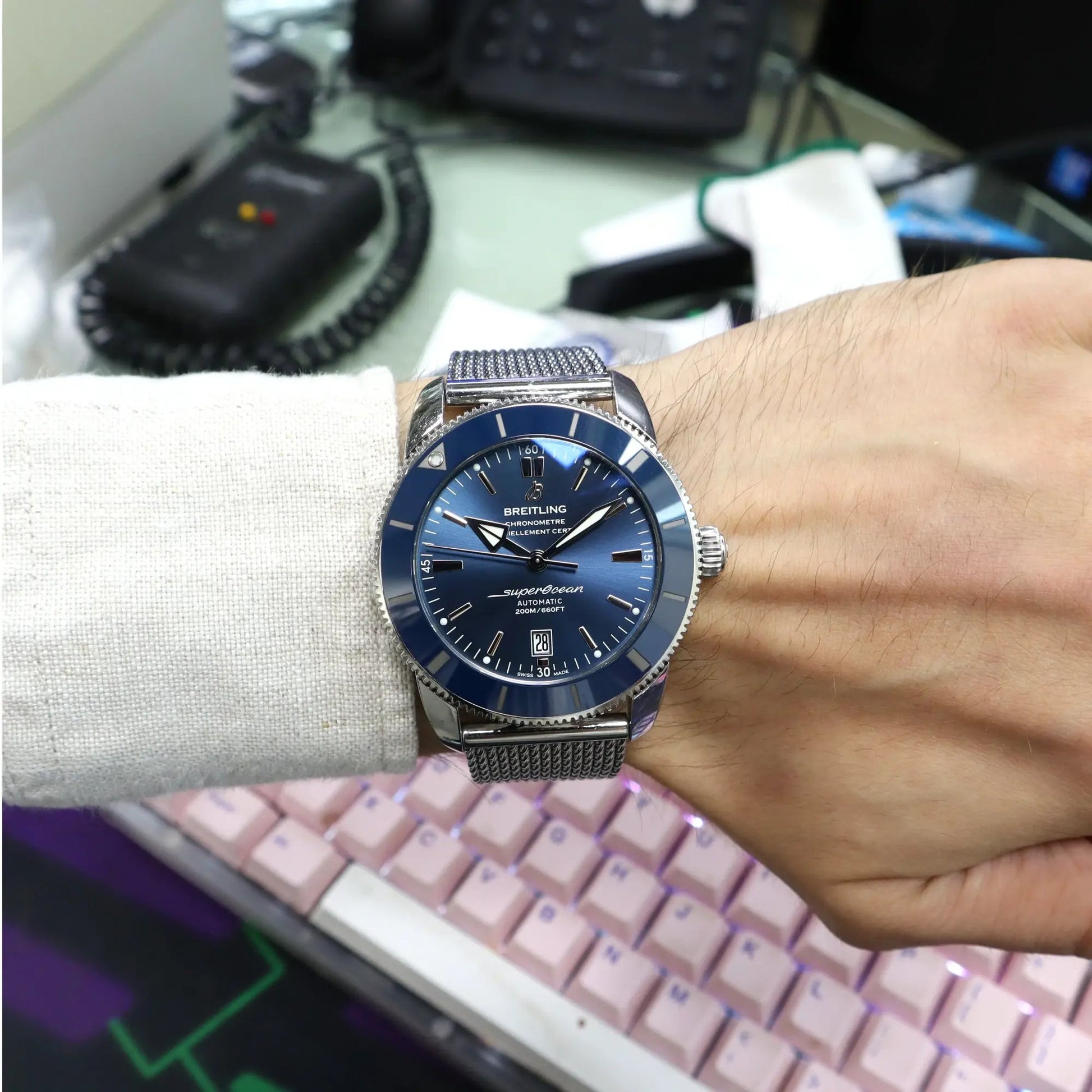 2nd image of Breitling Breitling Superocean Héritage Wristwatch, PreOwned condition