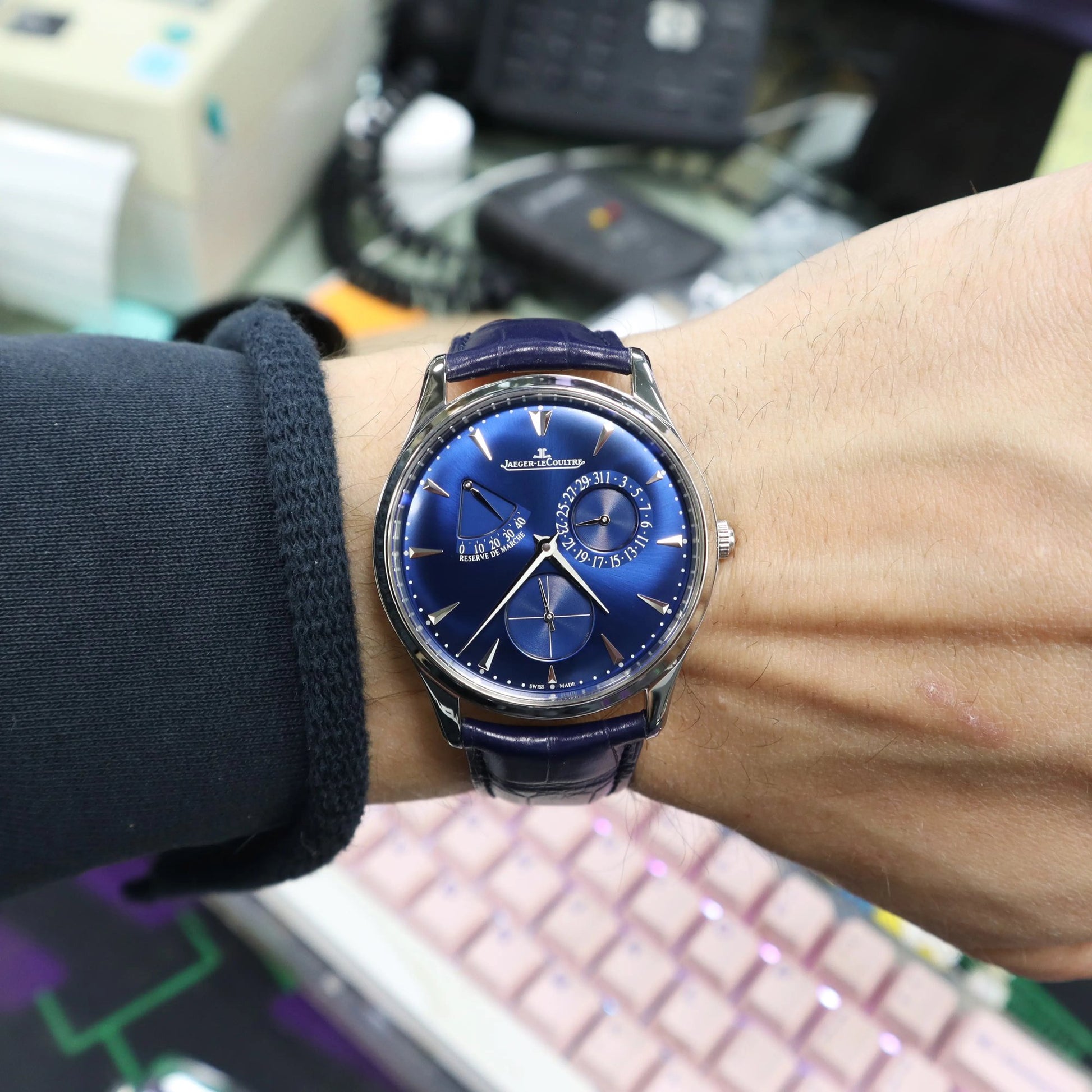 2nd image of Jaeger-LeCoultre  Jaeger Lecoultre Ultra Thin Wristwatch, PreOwned condition