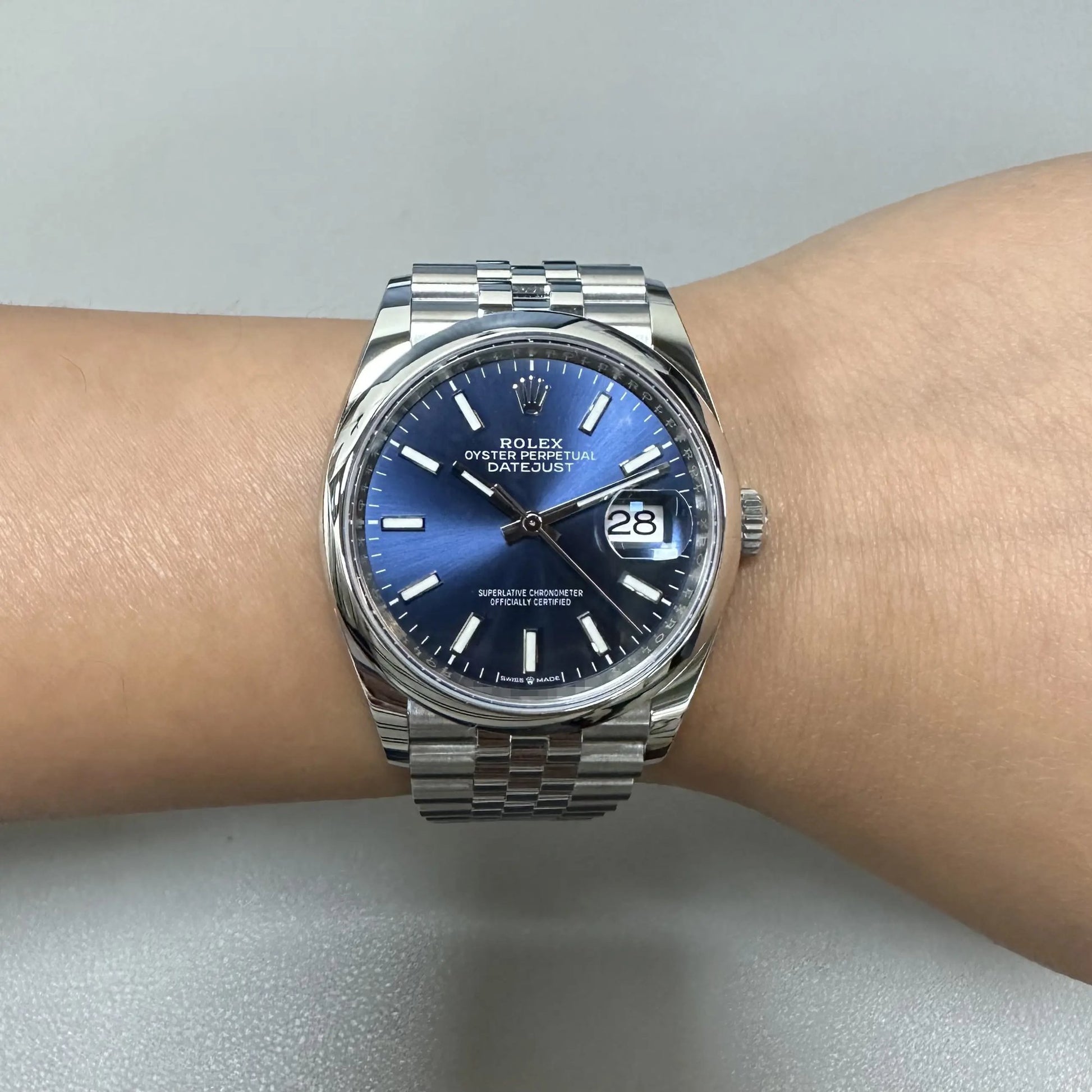 3rd image of Rolex Rolex Datejust 126200 Wristwatch, Unworn condition