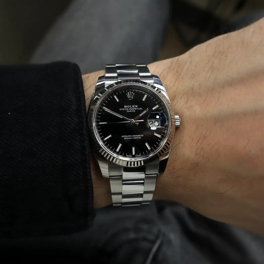 2nd image of Rolex  Rolex Oyster Perpetual Date 115234 Wristwatch, PreOwned condition