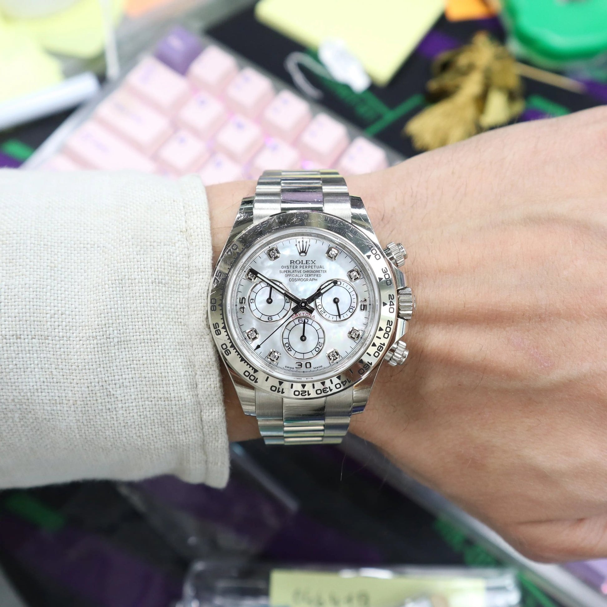 2nd image of Rolex Rolex Daytona 116509 Wristwatch, PreOwned condition