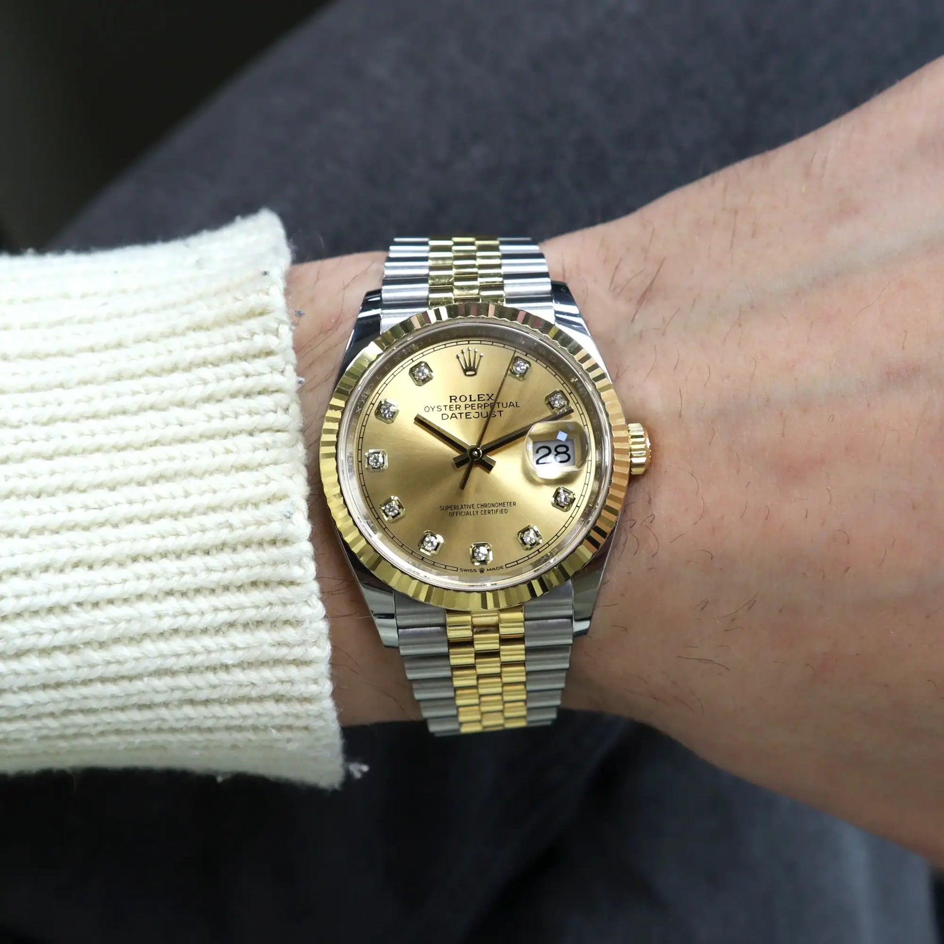 3rd image of Rolex Rolex Datejust 126233 Wristwatch, PreOwned condition