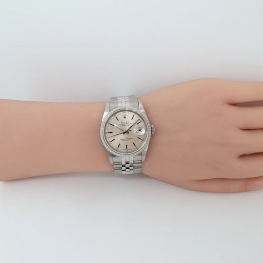 2nd image of Rolex Rolex Datejust 16220 Wristwatch, PreOwned condition