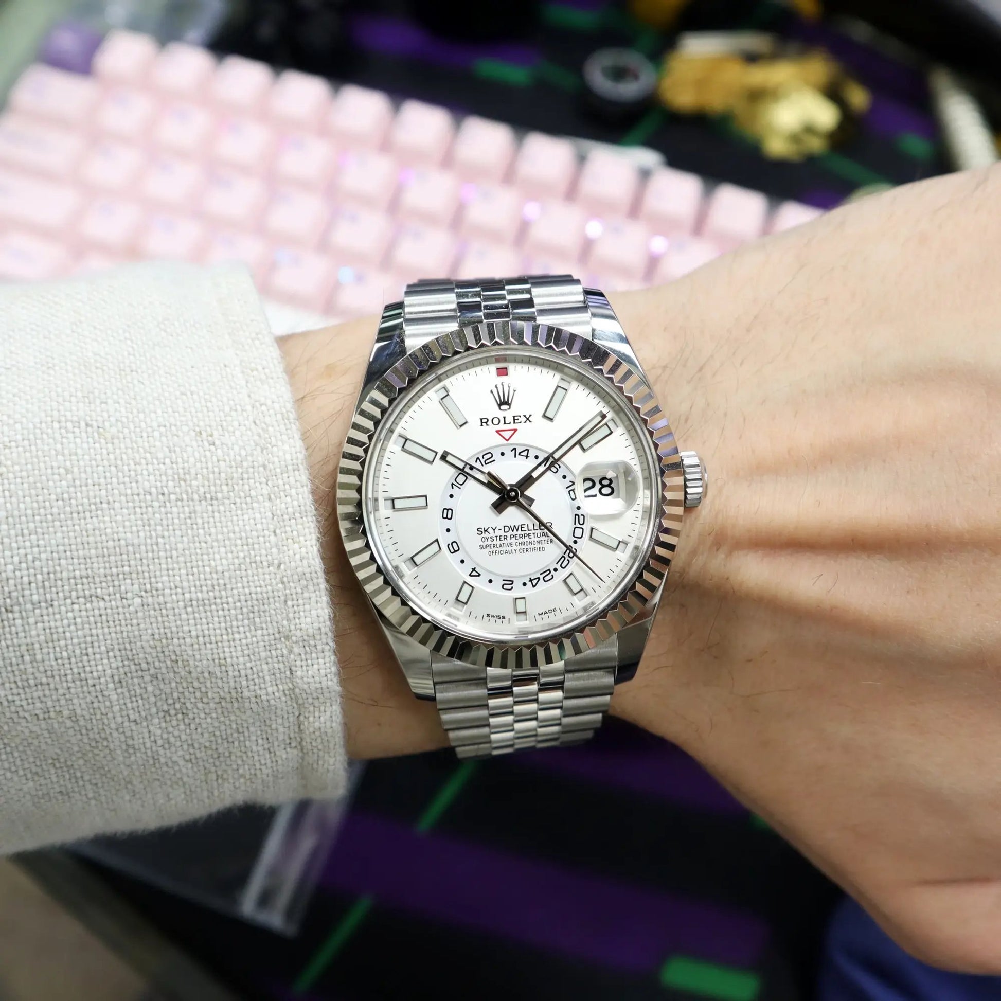 2nd image of Rolex Rolex Sky-Dweller 326934 Wristwatch, New condition