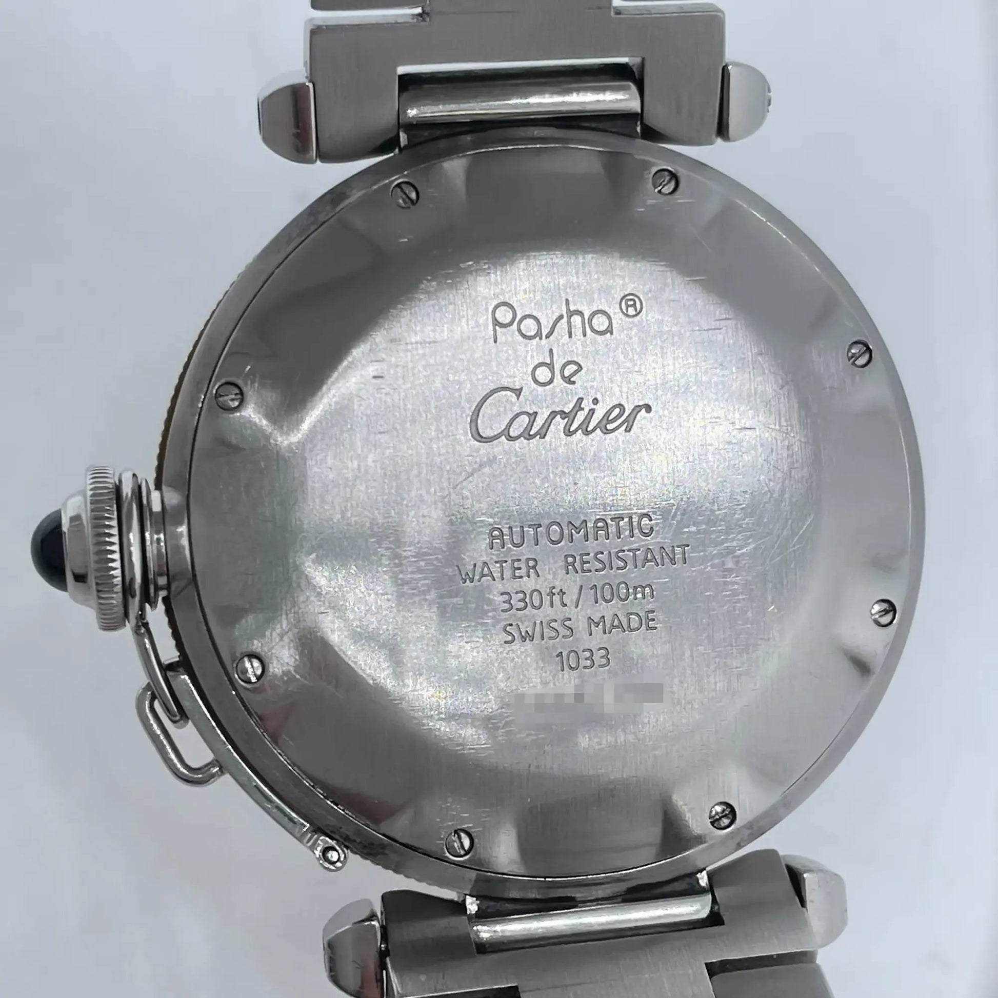 12th image of Cartier  Cartier Pasha Power Reserve Wristwatch, PreOwned condition