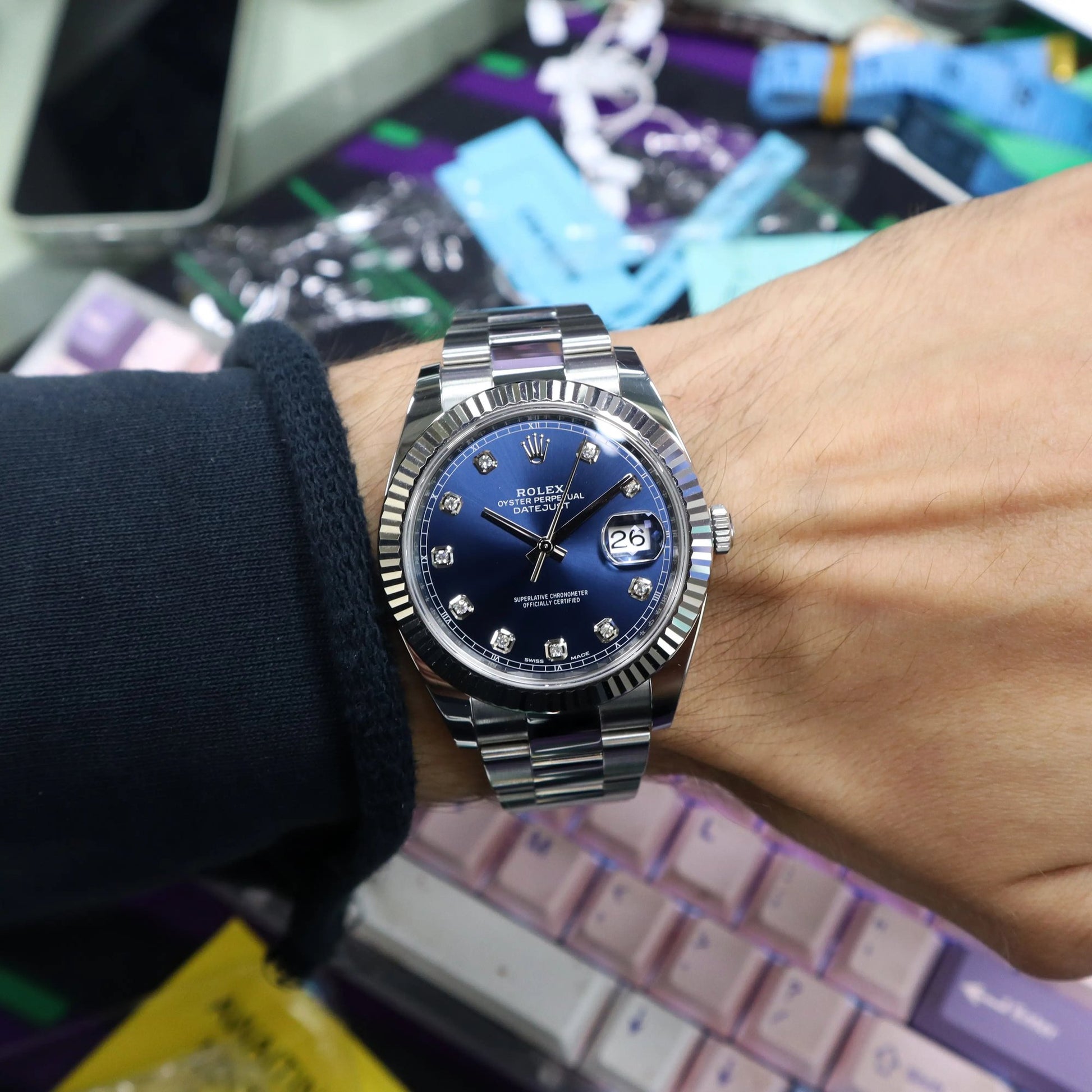 2nd image of Rolex Datejust Wristwatch, PreOwned condition