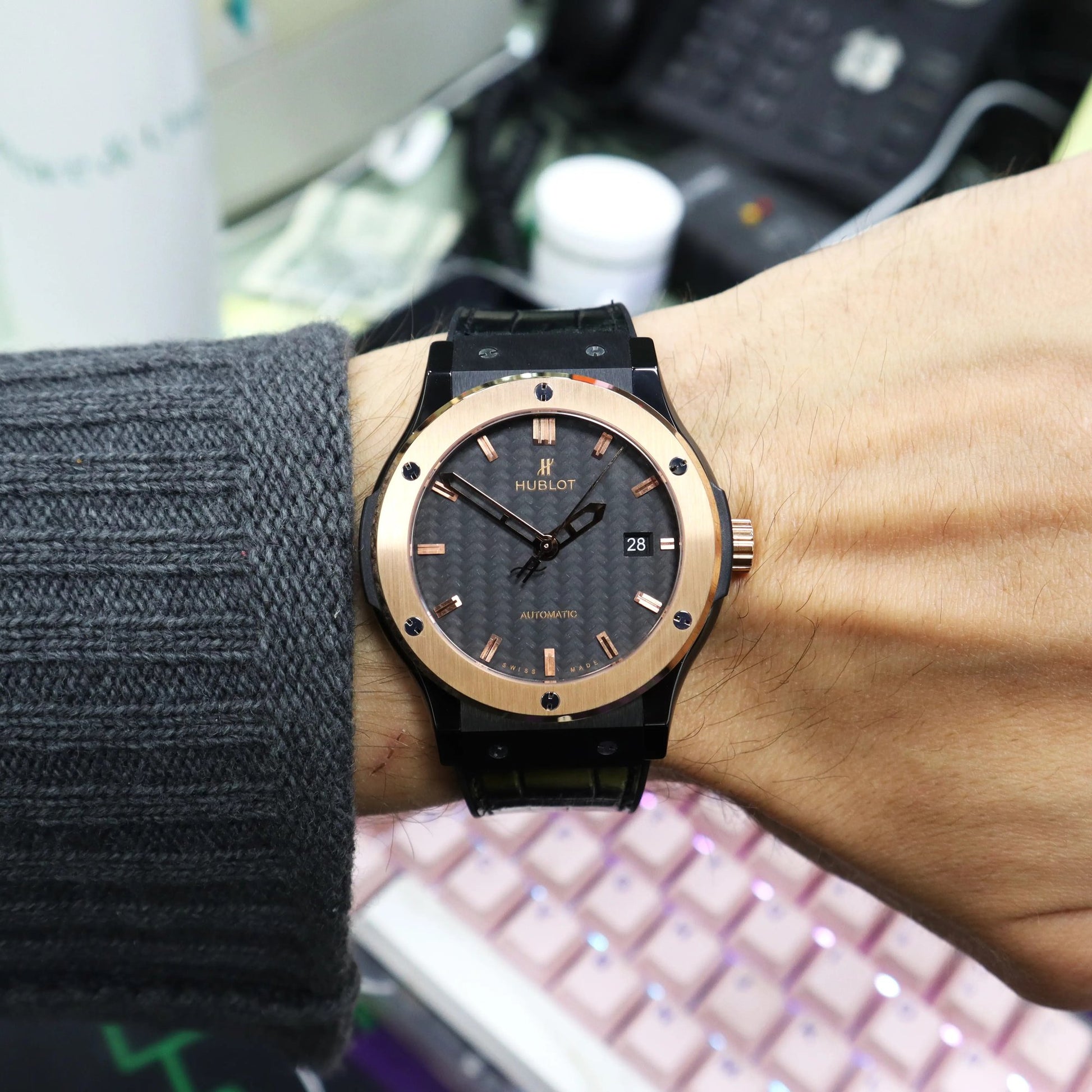 2nd image of Hublot Classic Fusion Wristwatch, PreOwned condition