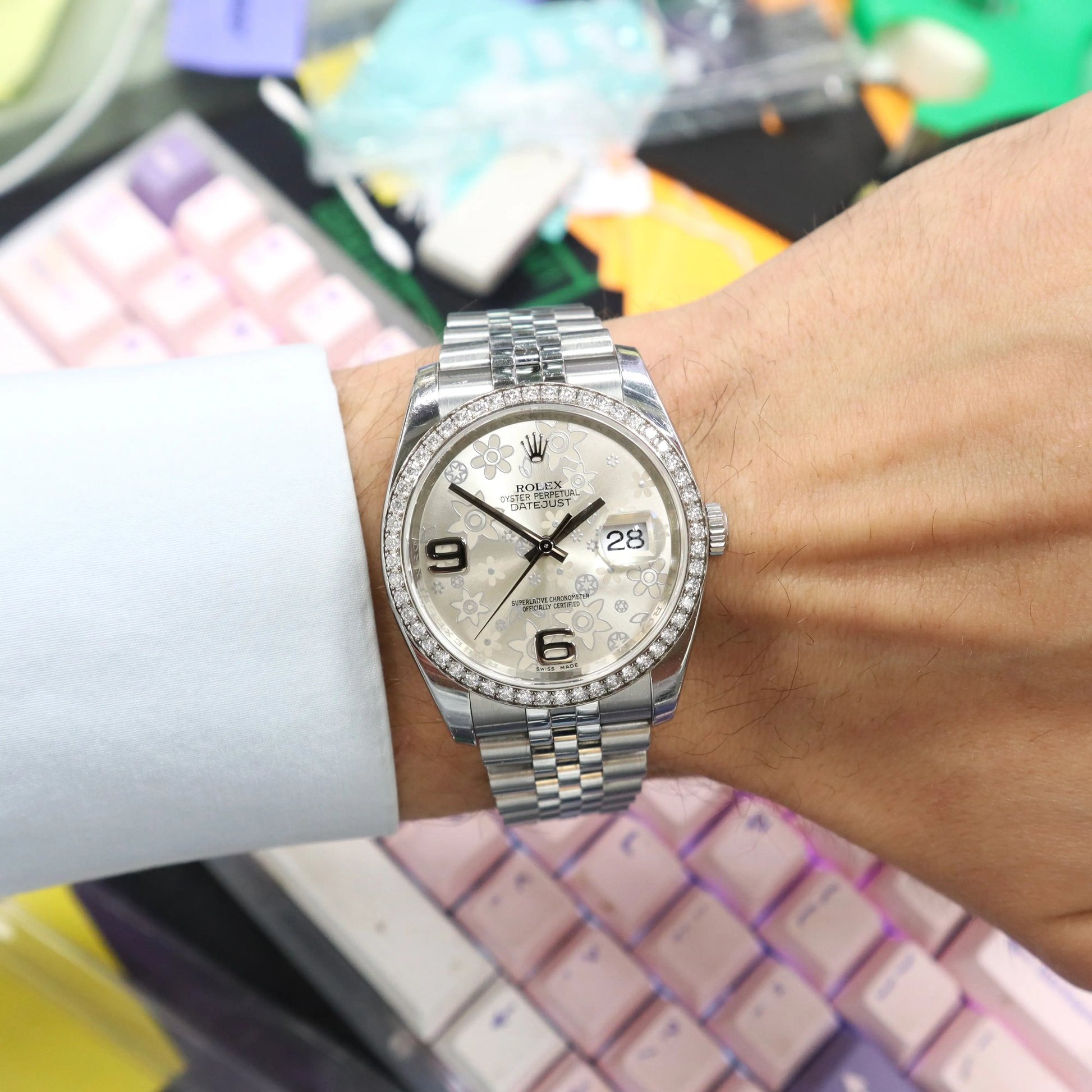 2nd image of Rolex Rolex Datejust 116244 Wristwatch, PreOwned condition