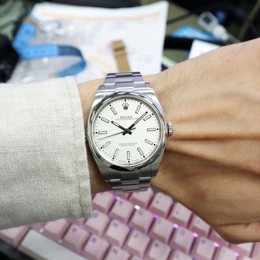 2nd image of Rolex Rolex Oyster Perpetual 114300 Wristwatch, PreOwned condition