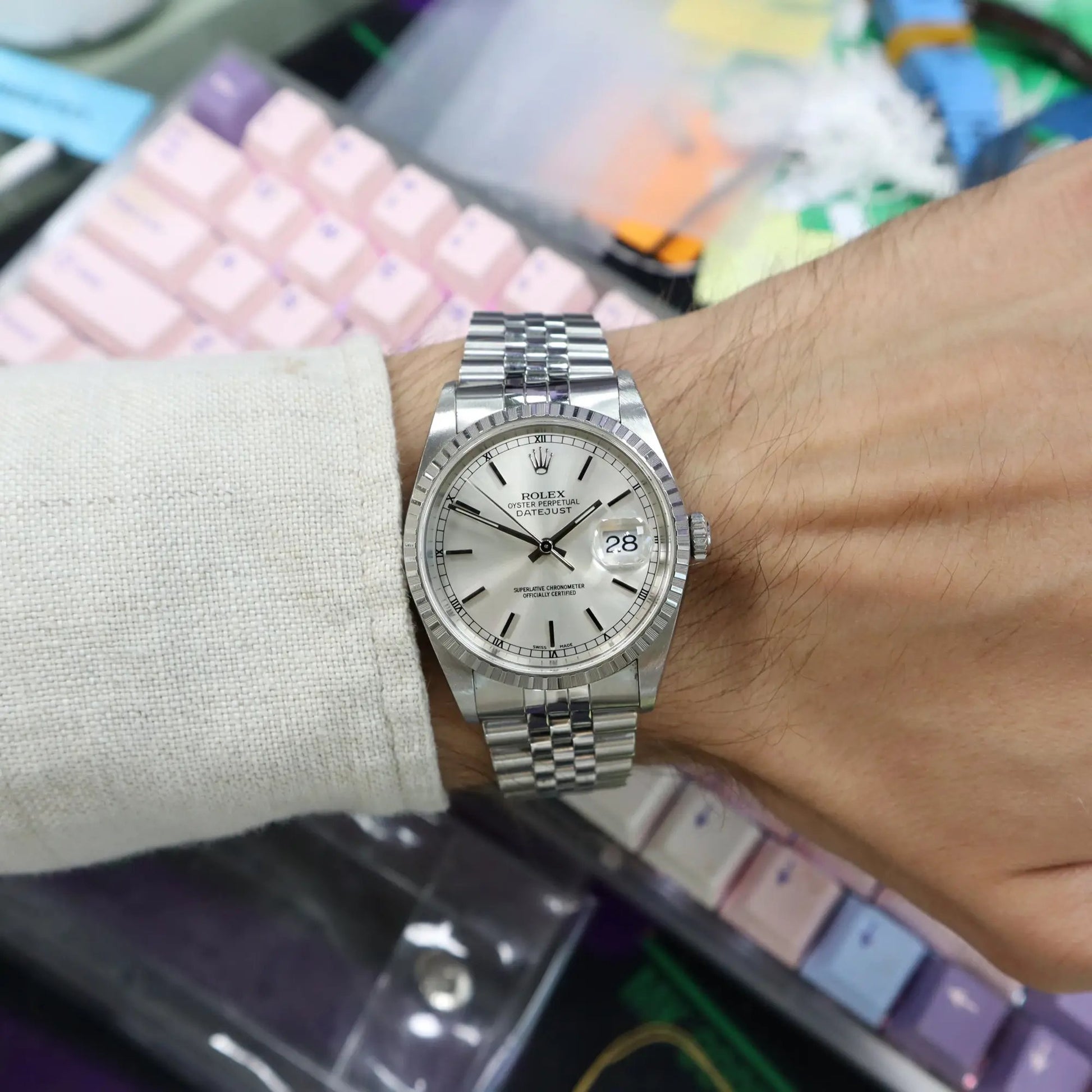 2nd image of Rolex Rolex Datejust Wristwatch, PreOwned condition