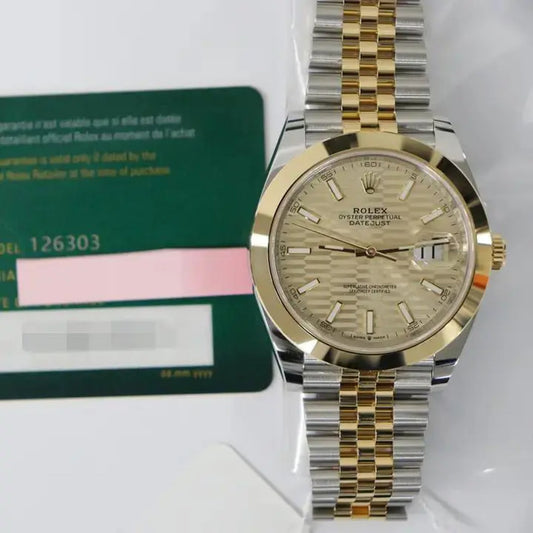 2nd image of Rolex Rolex Datejust 126303 Wristwatch, PreOwned condition