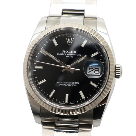 1st image of Rolex  Rolex Oyster Perpetual Date 115234 Wristwatch, PreOwned condition