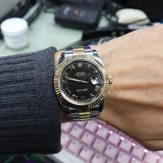 2nd image of Rolex Datejust II Wristwatch, PreOwned condition