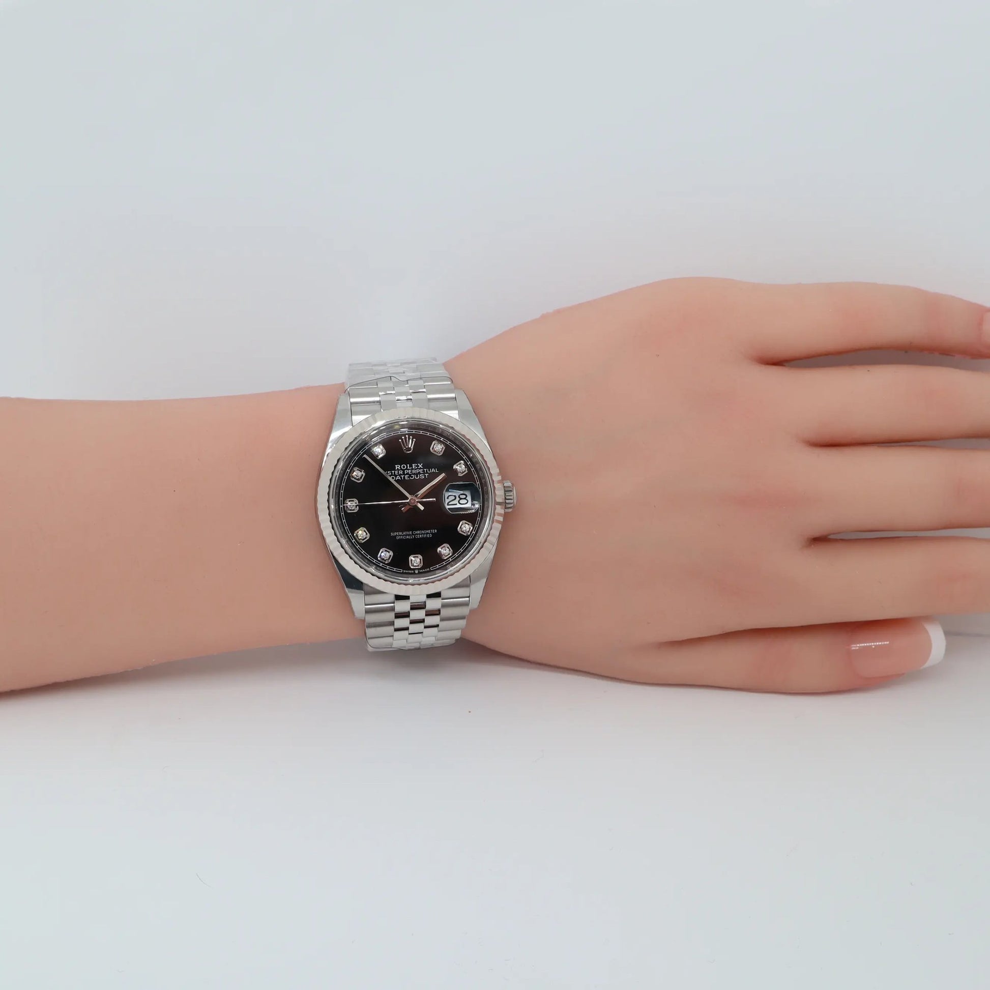 3rd image of Rolex Rolex Datejust 126234 Wristwatch, New condition