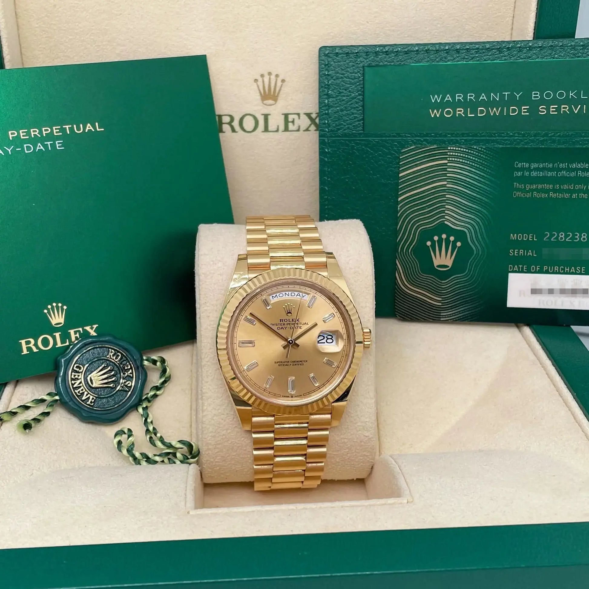 3rd image of Rolex Rolex Day-Date President 228238 Wristwatch, PreOwned condition