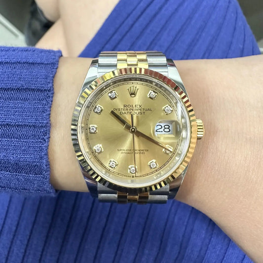 2nd image of Rolex Rolex Datejust 126233 Wristwatch, PreOwned condition