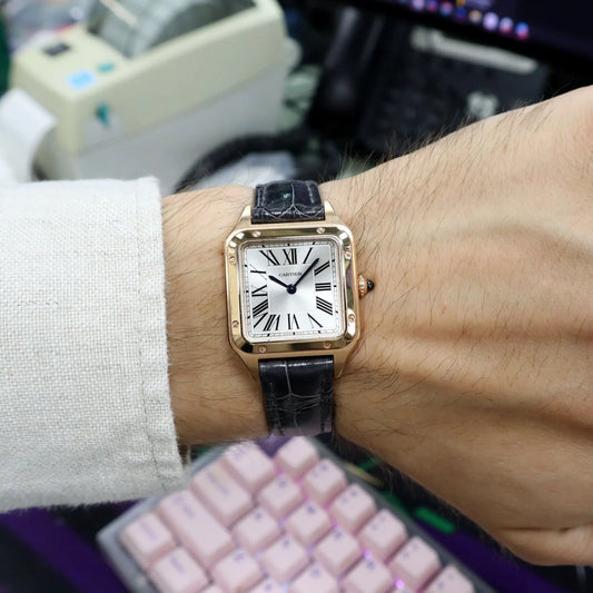 2nd image of Cartier  Cartier Santos Dumont Wristwatch, PreOwned condition
