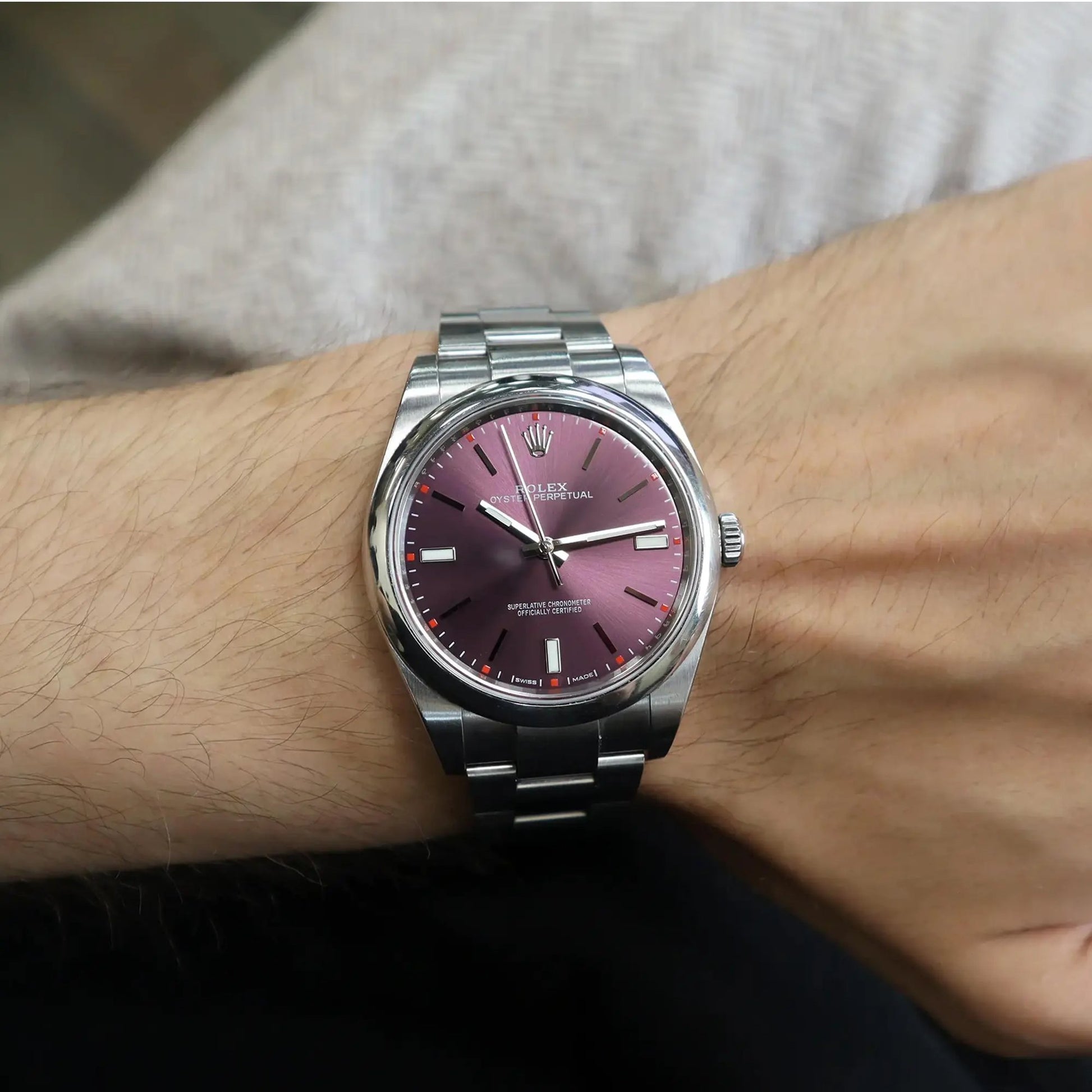 2nd image of Rolex Rolex Oyster Perpetual 114300 Wristwatch, PreOwned condition
