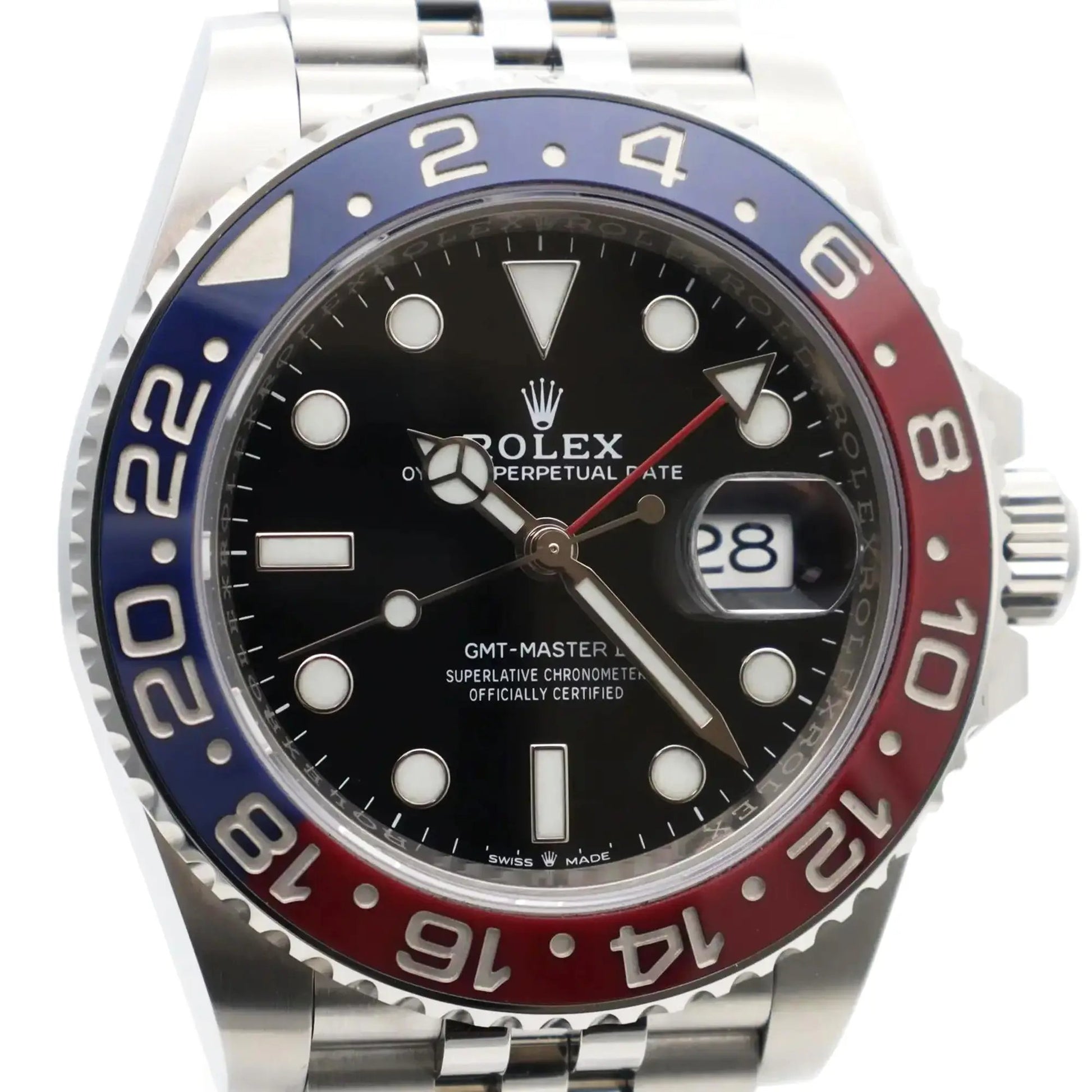 1st image of Rolex Rolex GMT Master II 126710BLRO Wristwatch, PreOwned condition