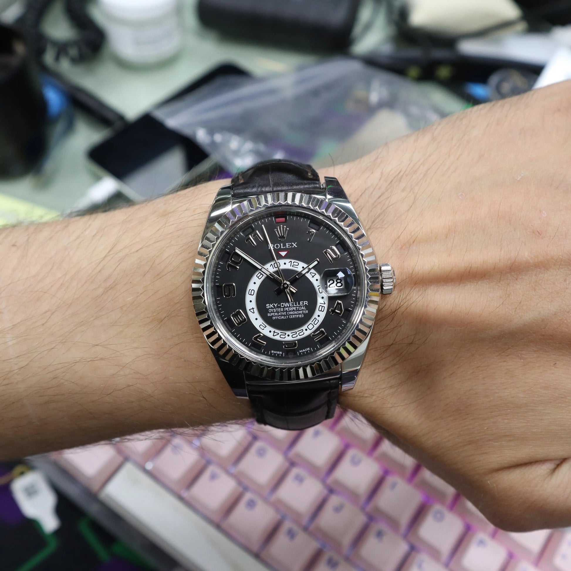 2nd image of Rolex Sky-Dweller Wristwatch, PreOwned condition