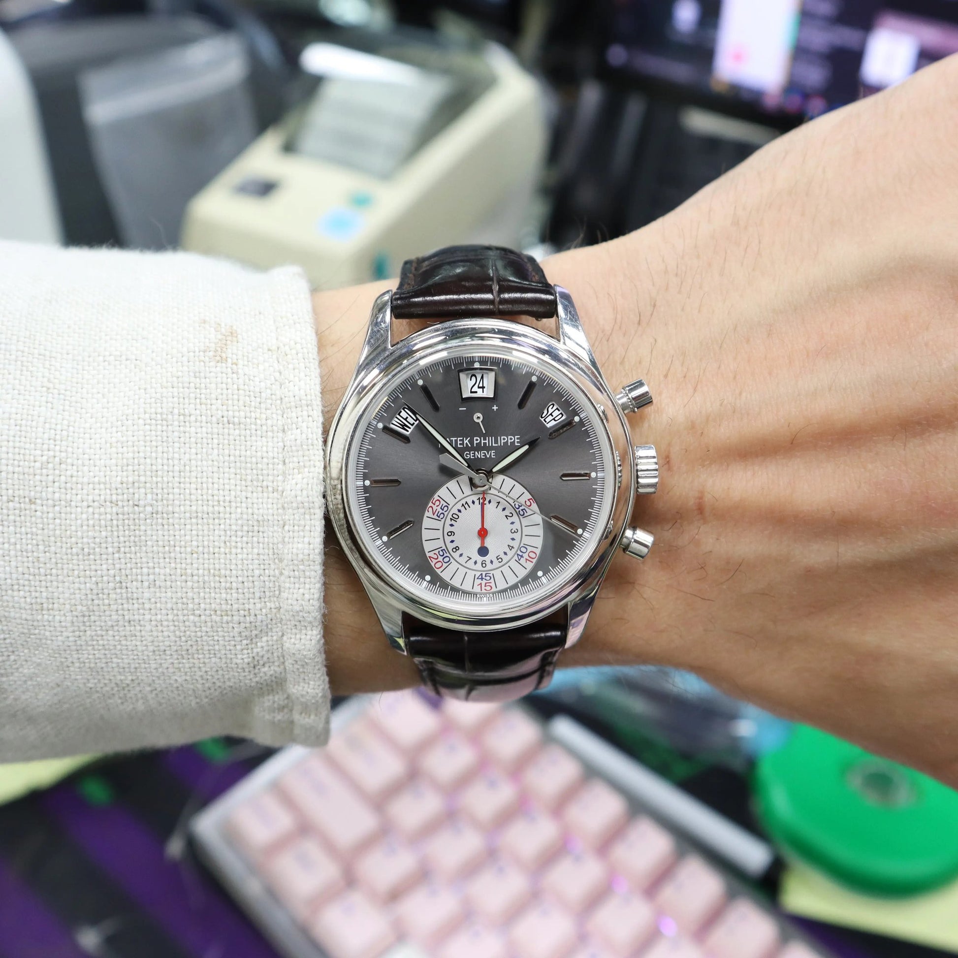 2nd image of Patek Philippe Complications Annual Calendar Wristwatch, PreOwned condition