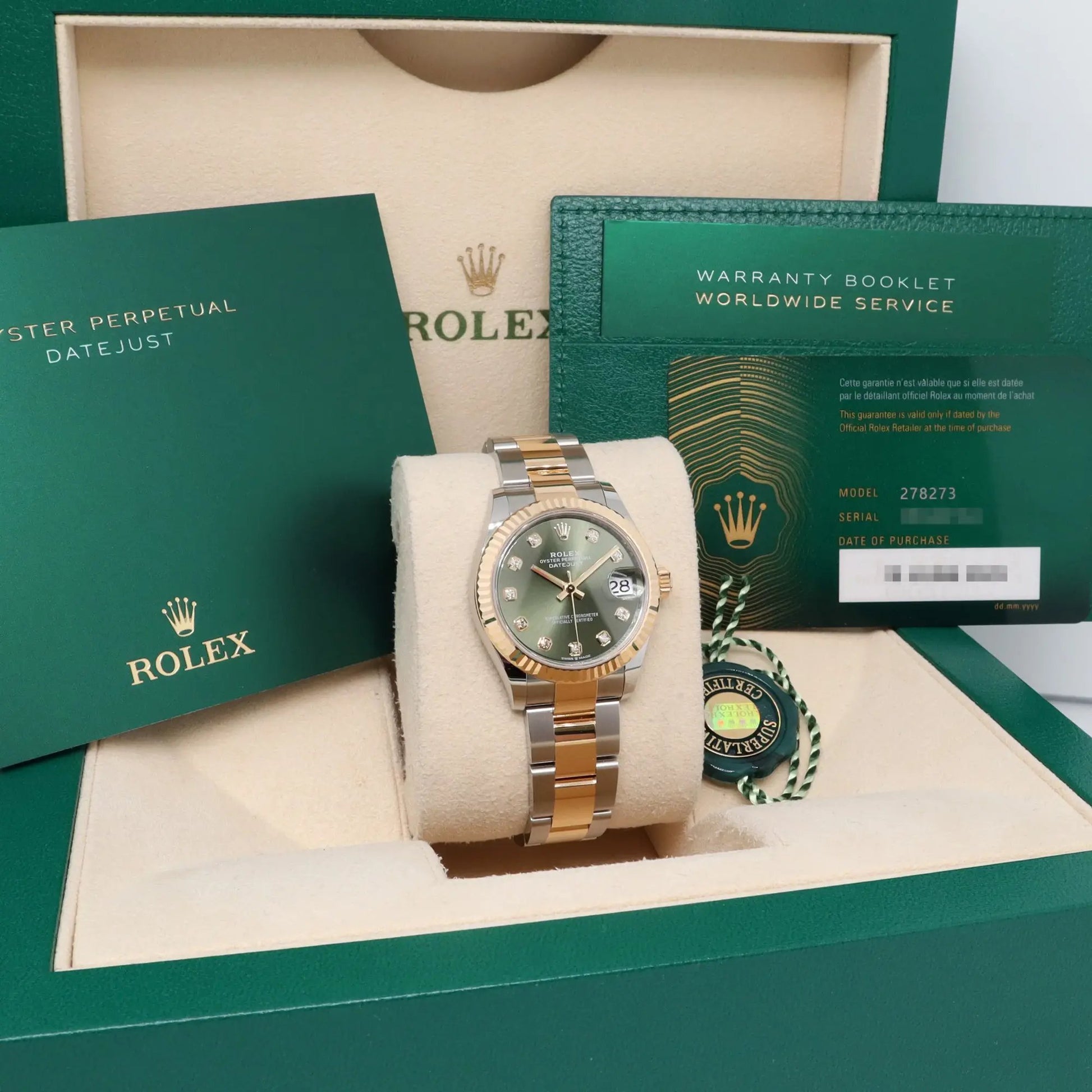 3rd image of Rolex Rolex Datejust  Wristwatch, New condition