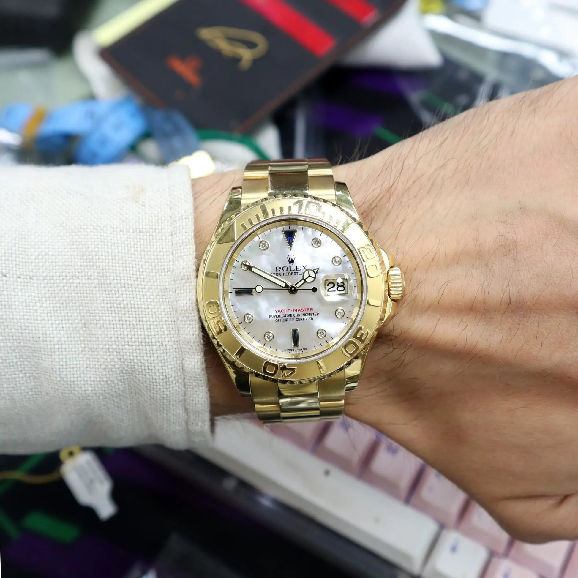 2nd image of Rolex Rolex Yacht-Master Wristwatch, PreOwned condition