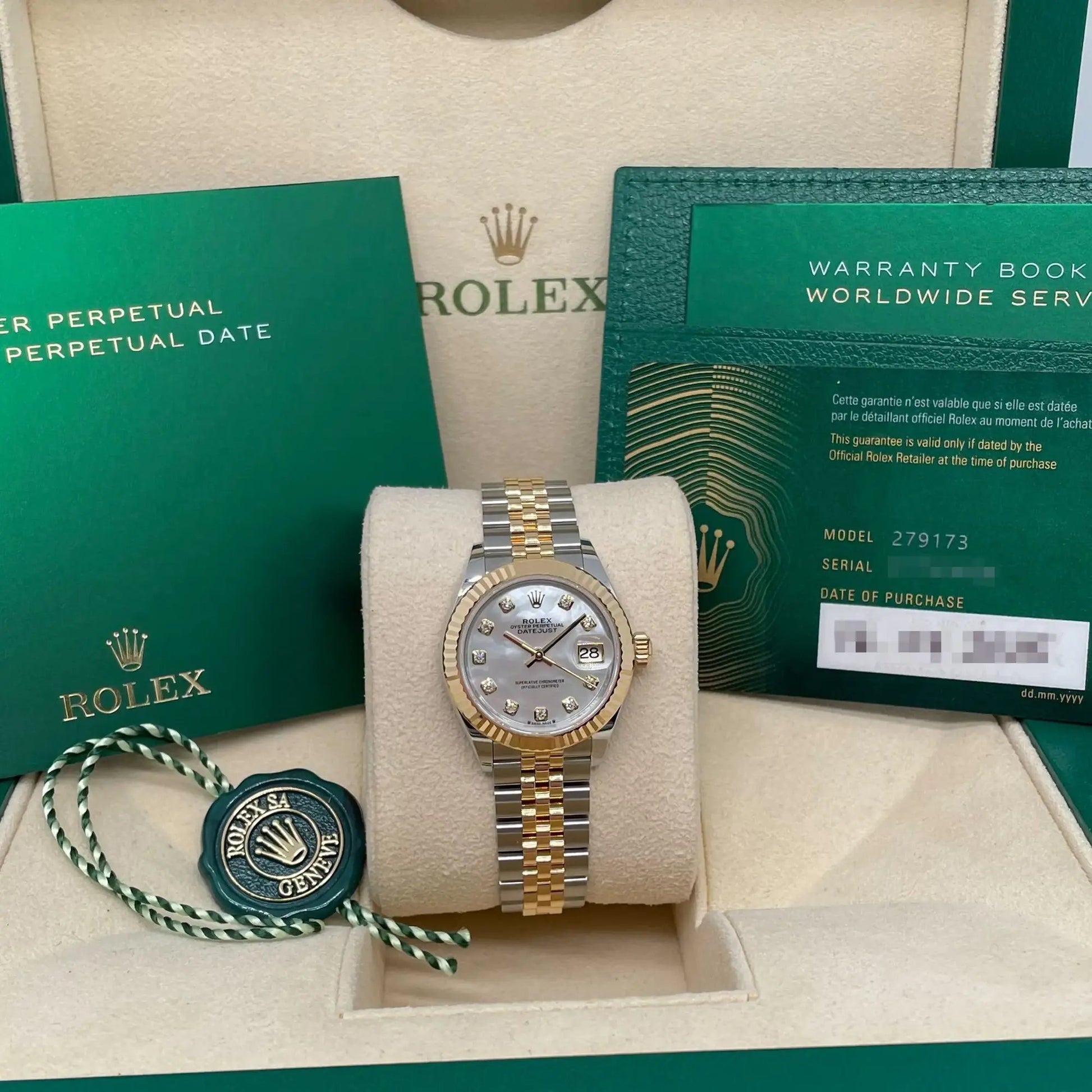 3rd image of Rolex Rolex Datejust Wristwatch, New condition