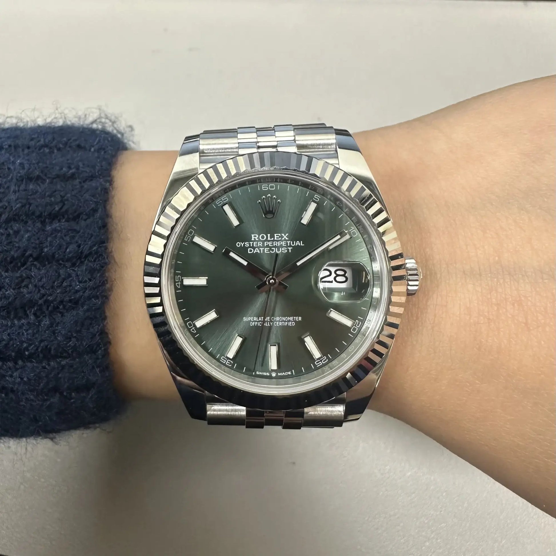 3rd image of Rolex Rolex Datejust 126334 Wristwatch, New condition
