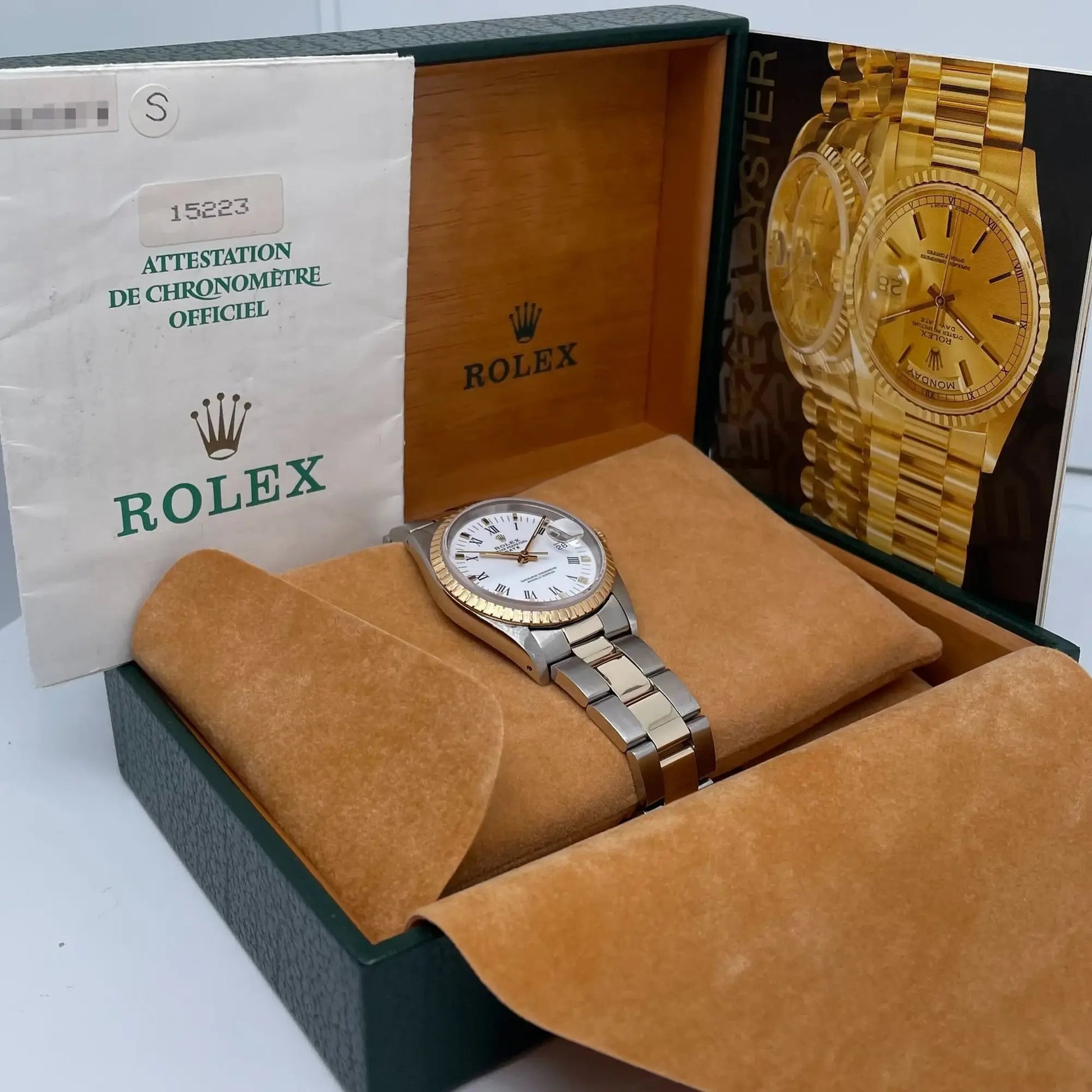 3rd image of Rolex Rolex Date Wristwatch, PreOwned condition
