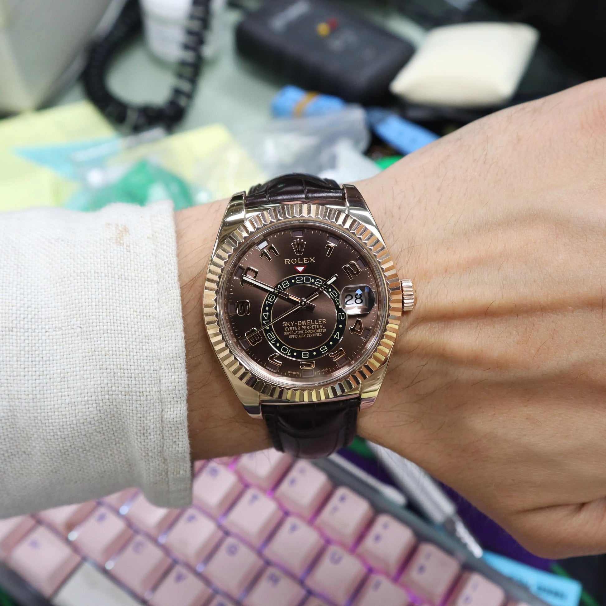 2nd image of Rolex Rolex Sky-Dweller 326135 Wristwatch, PreOwned condition