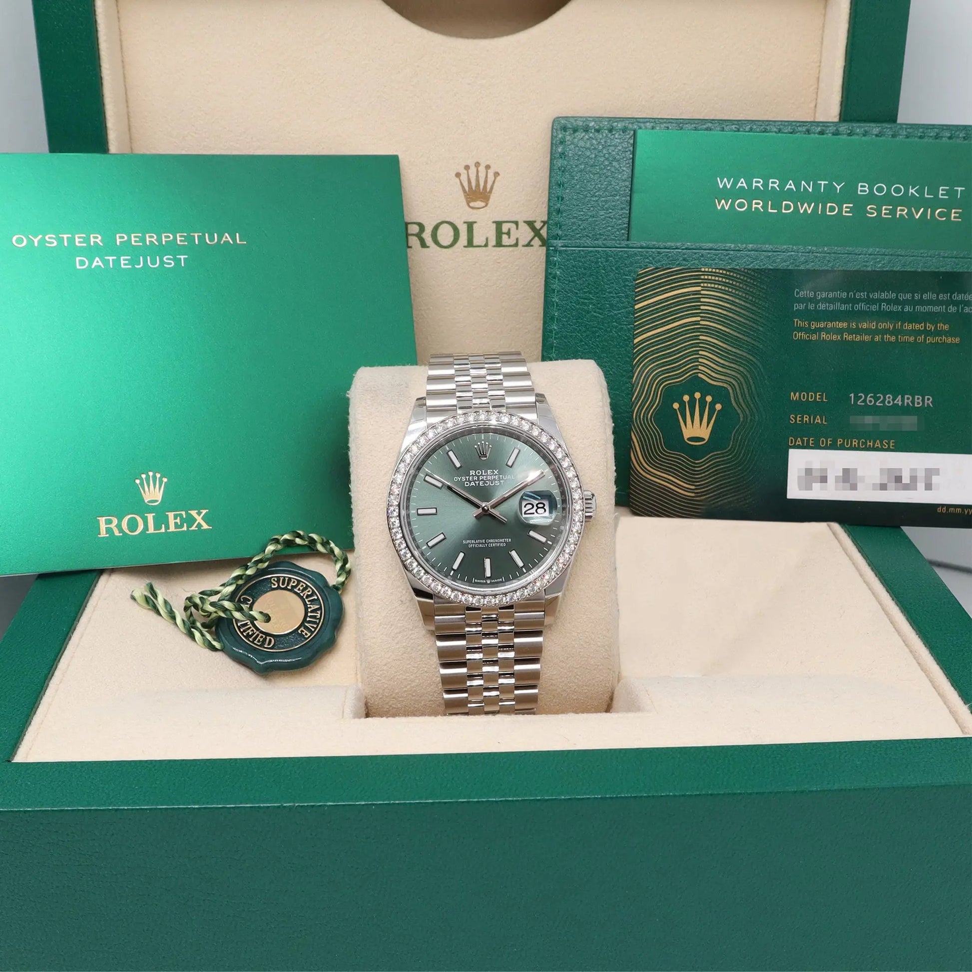 3rd image of Rolex Datejust Wristwatch, Unworn condition