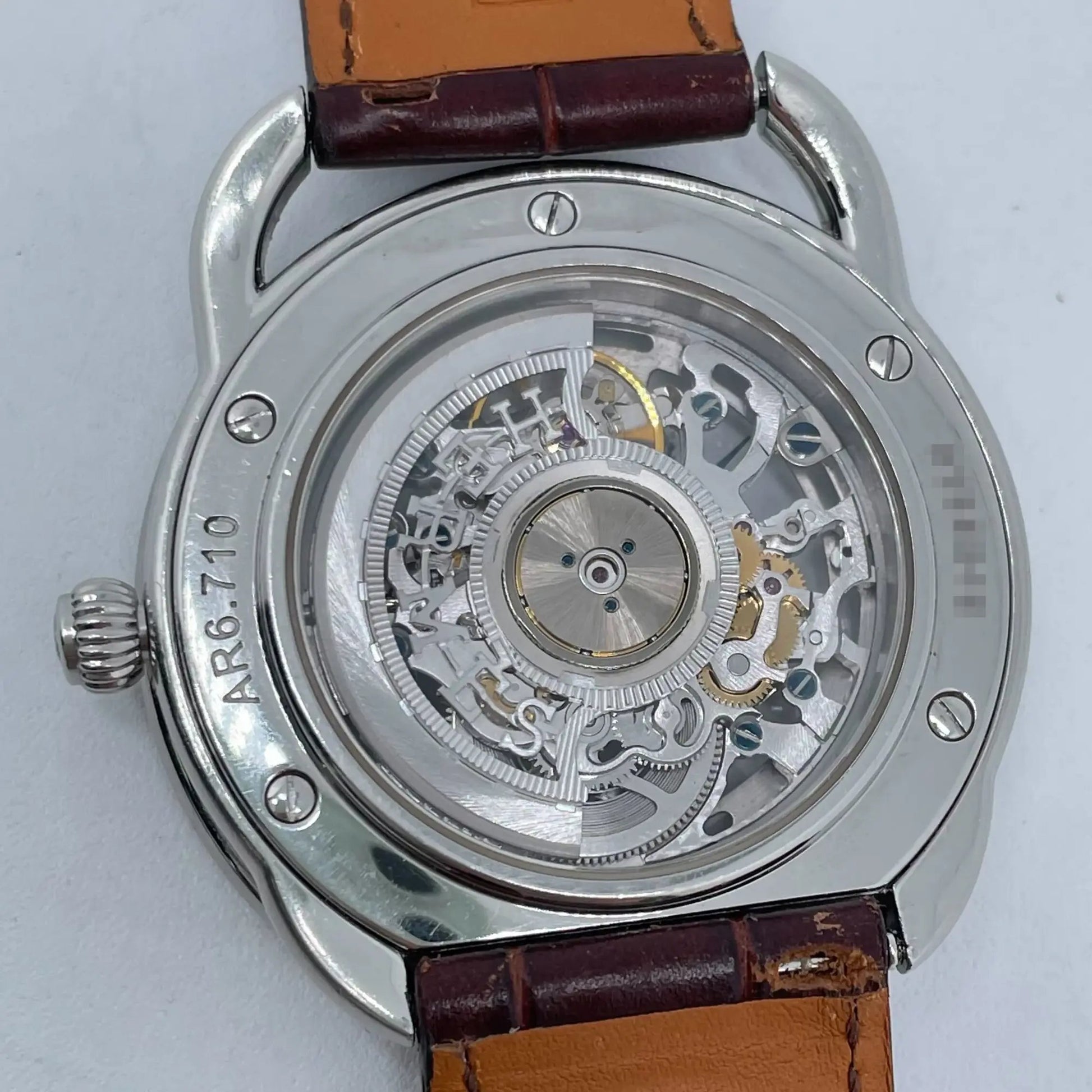 12th image of Hermes  Hermes Arceau Squelette Wristwatch, PreOwned condition
