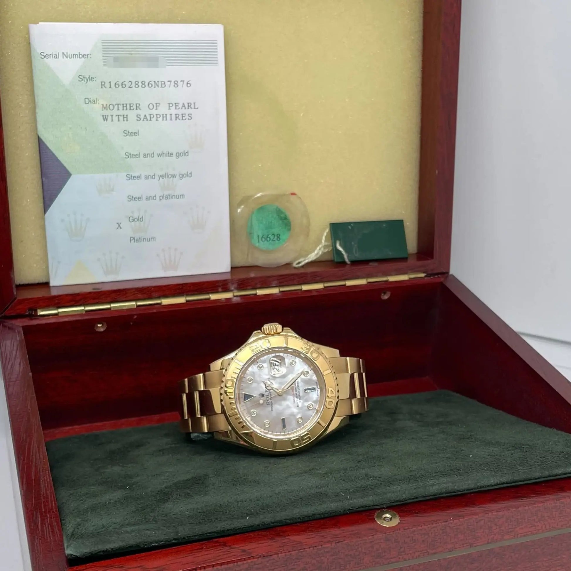 3rd image of Rolex Rolex Yacht-Master Wristwatch, PreOwned condition