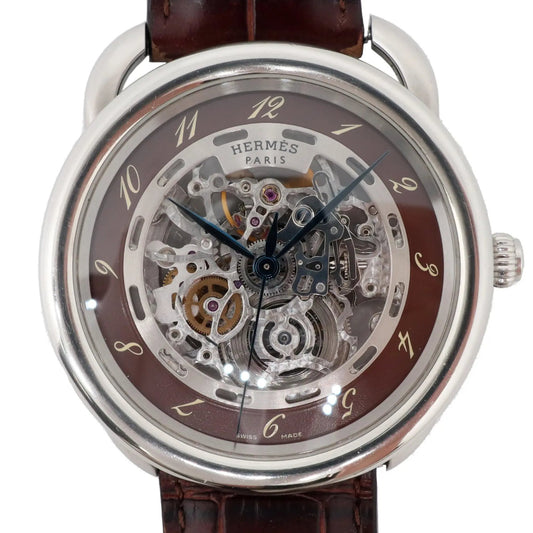 1st image of Hermes  Hermes Arceau Squelette Wristwatch, PreOwned condition