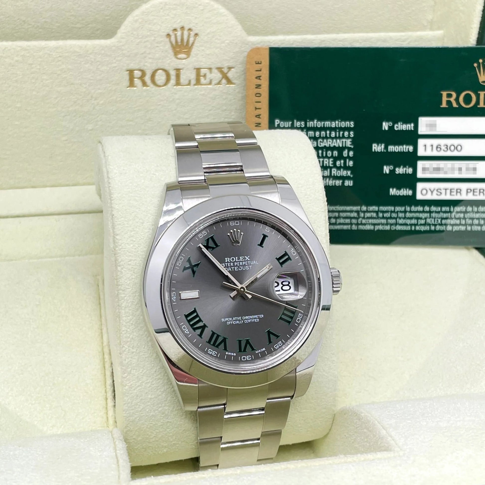 3rd image of Rolex Rolex Datejust 116300 Wristwatch, PreOwned condition