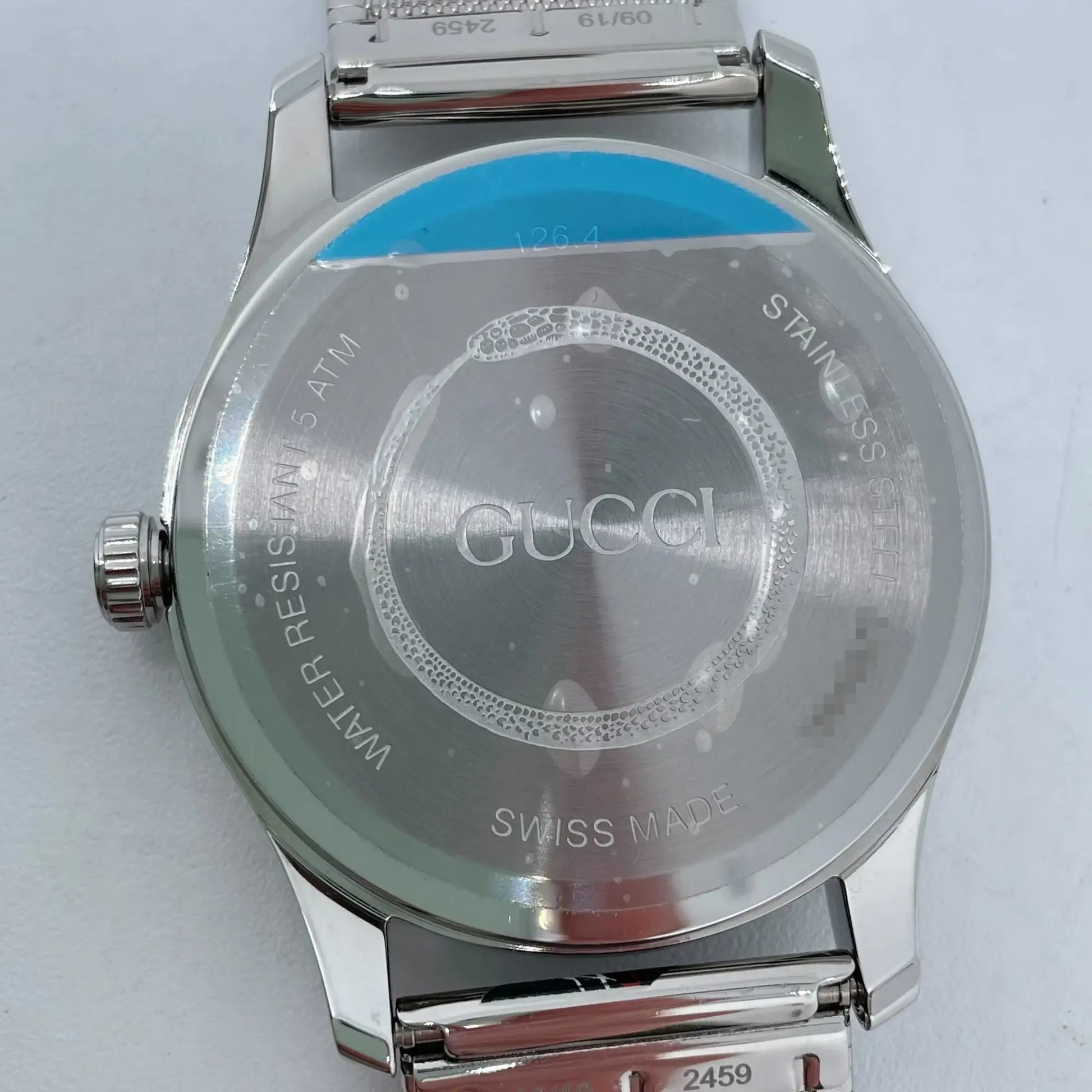 12th image of Gucci Gucci G-Timeless Contemporary Wristwatch, PreOwned condition