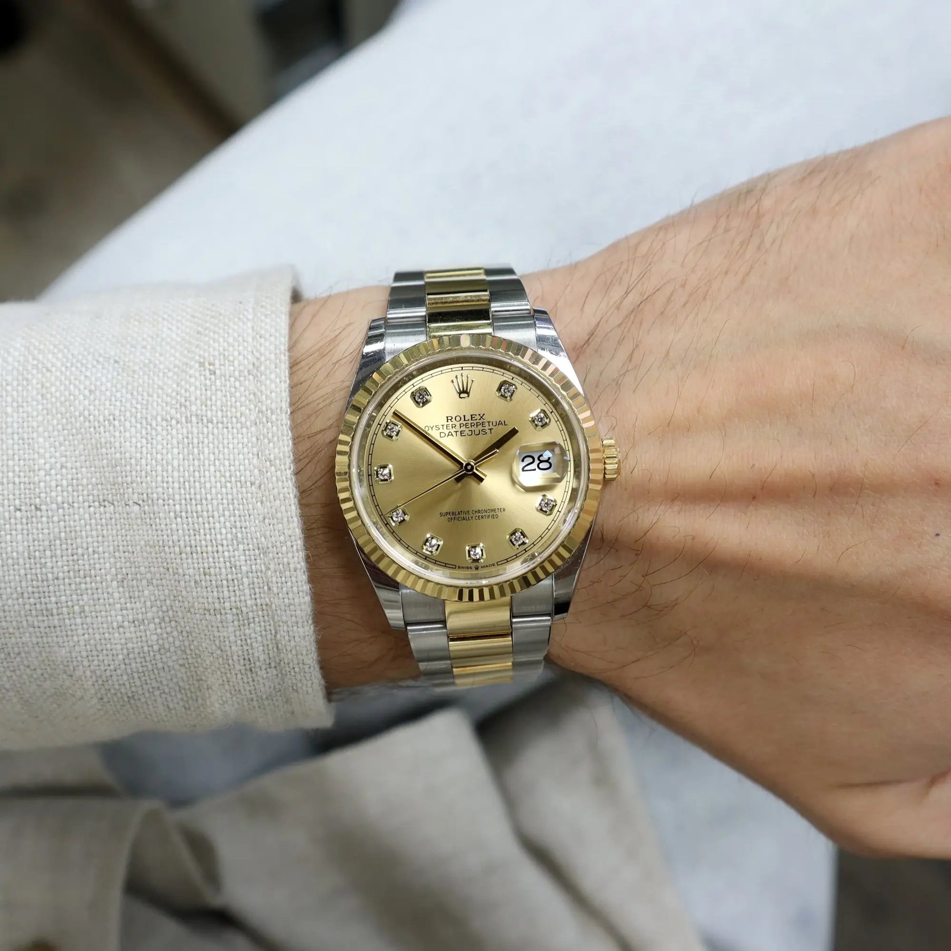 3rd image of Rolex Rolex Datejust 126233 Wristwatch, PreOwned condition