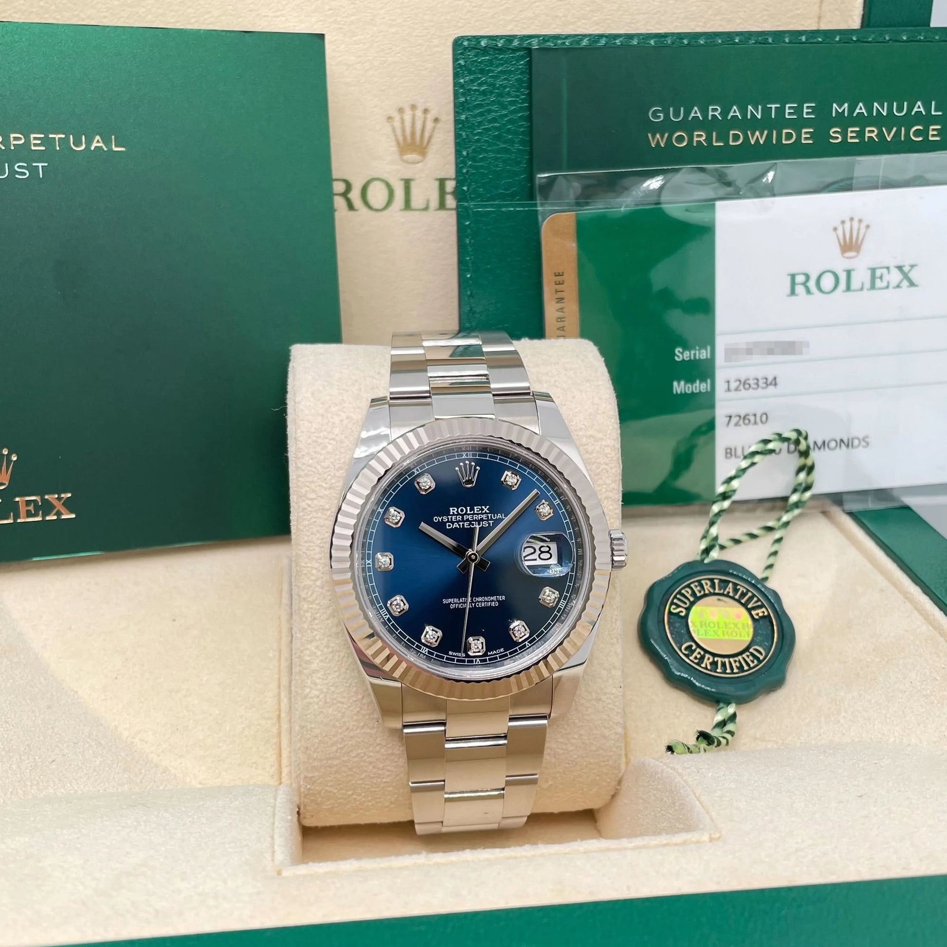 3rd image of Rolex Datejust Wristwatch, PreOwned condition